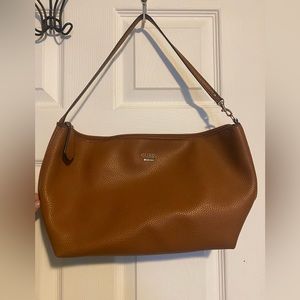 GUESS Faux Leather Shoulder Bag